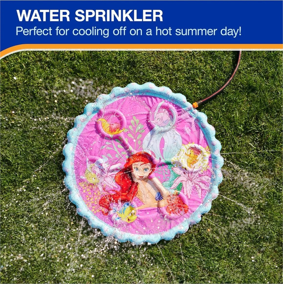 Swimways Disney Princess‎ Ariel Little Mermaid Splash Mat Fun  Swim Toddler NIB - Picture 2 of 7